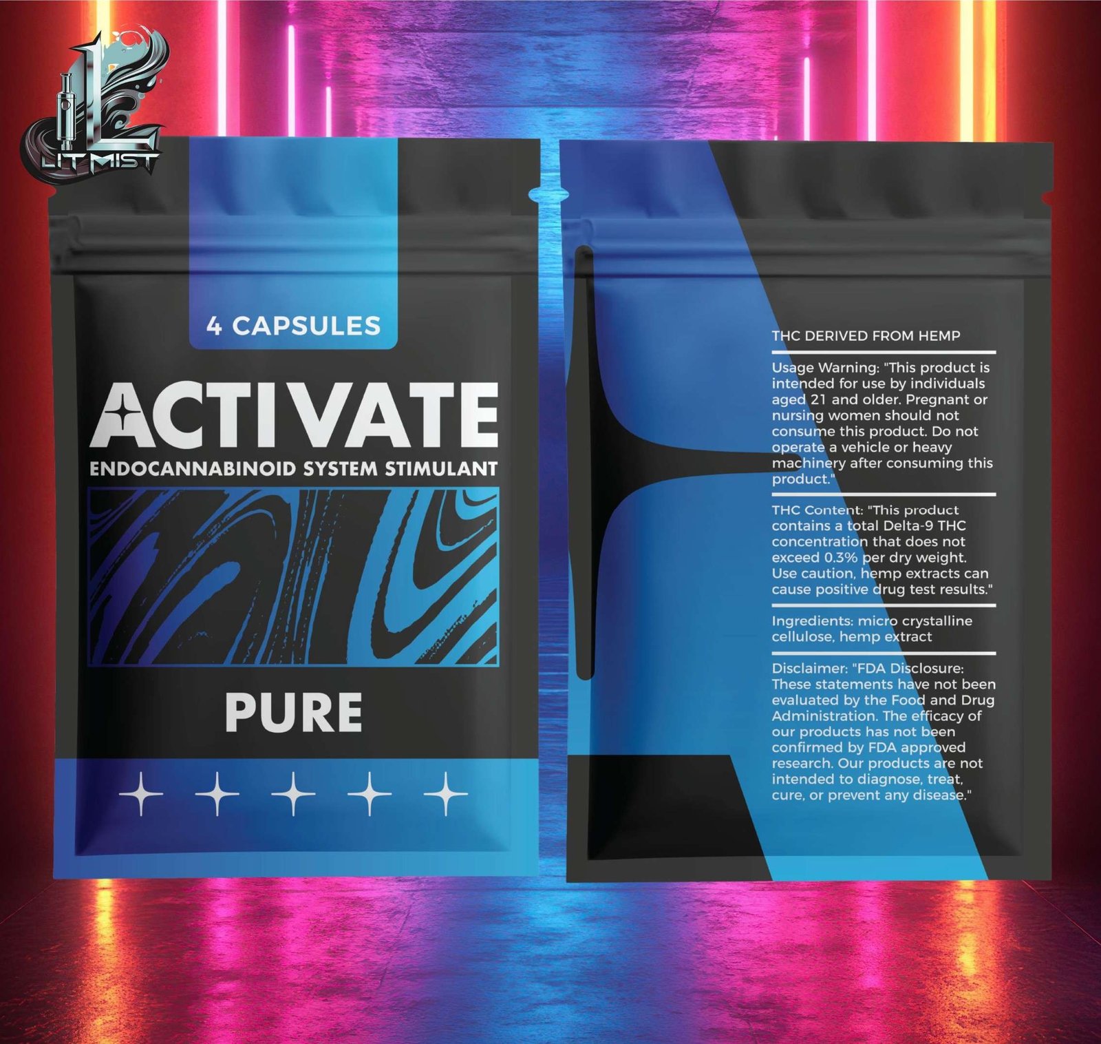 activate pure thc delta 9
