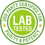 tested tested purity and potency