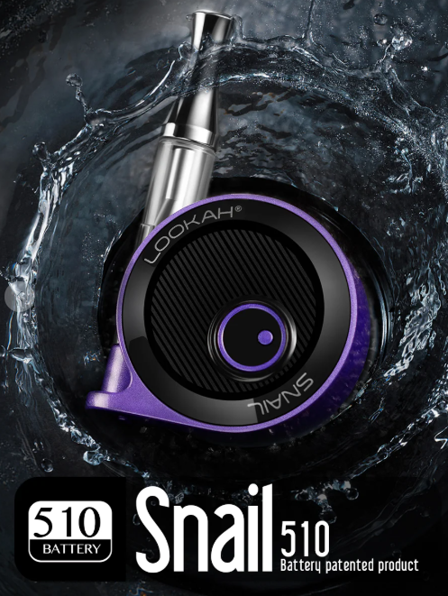 lookah snail 2.0 vape cart battery 510 thread