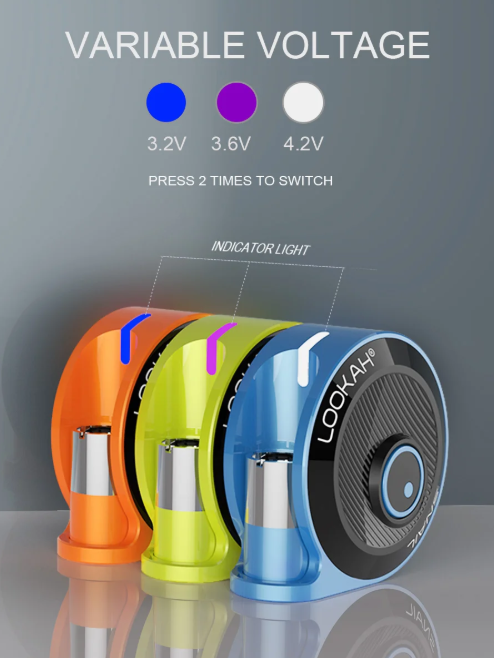 lookah snail 2.0 vape cart battery 510 thread