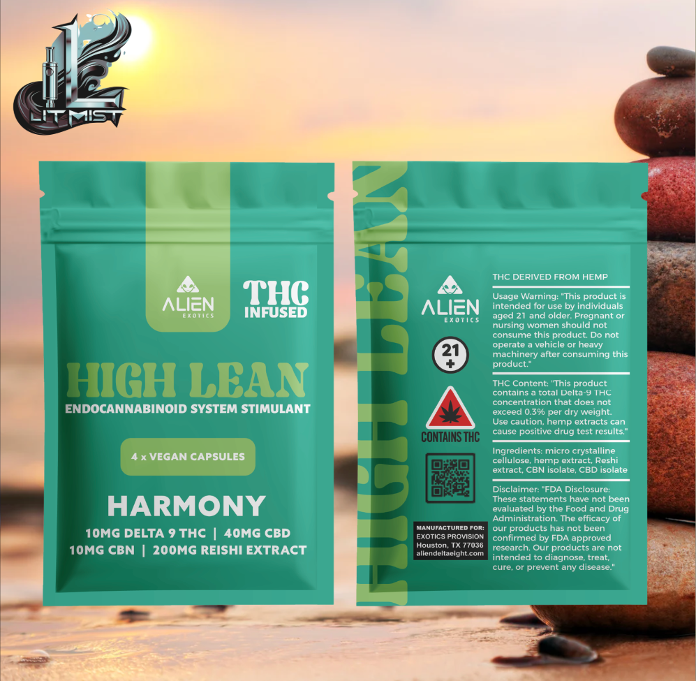 high lean harmony 10mg delta 9 thc