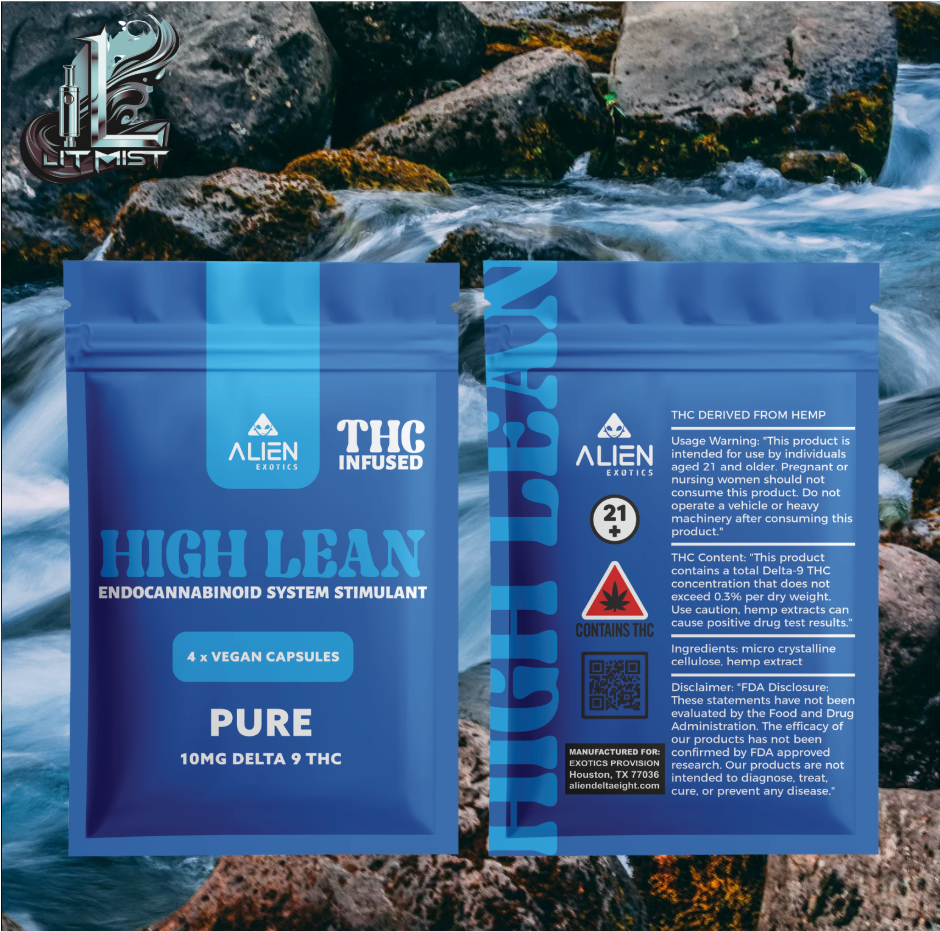 high lean pure 10mg delta 9 thc