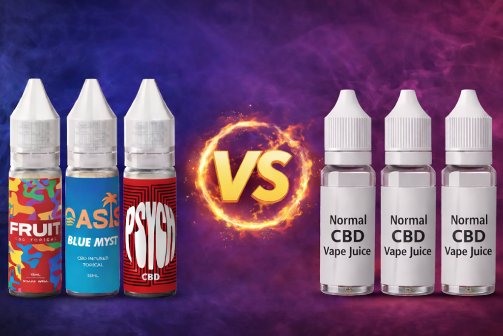 what’s the real difference between premium cbd vape juice and normal cbd vape juice?