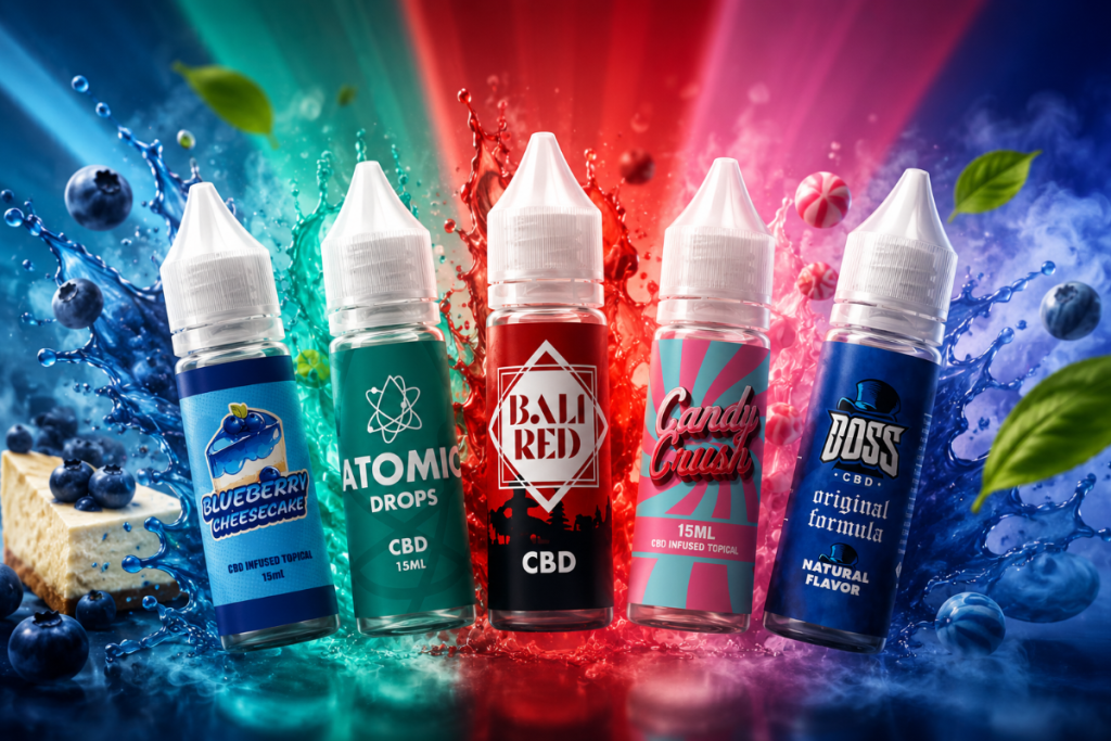 best cbd vape juice flavours 2026